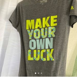 women’s grey adidas shirt